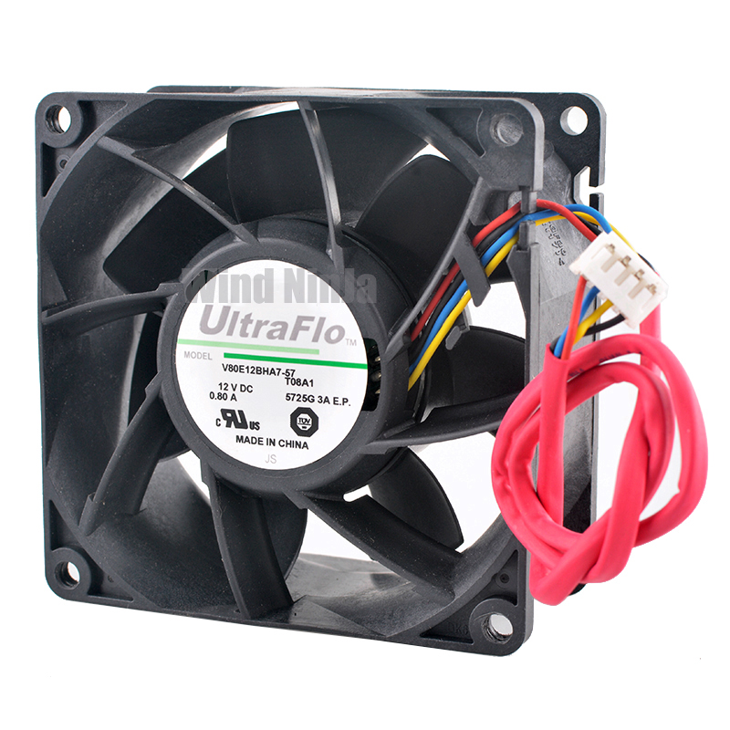 Server Power Supply - (2 buah) Kipas Pendingin Server V80E12BHA7-57