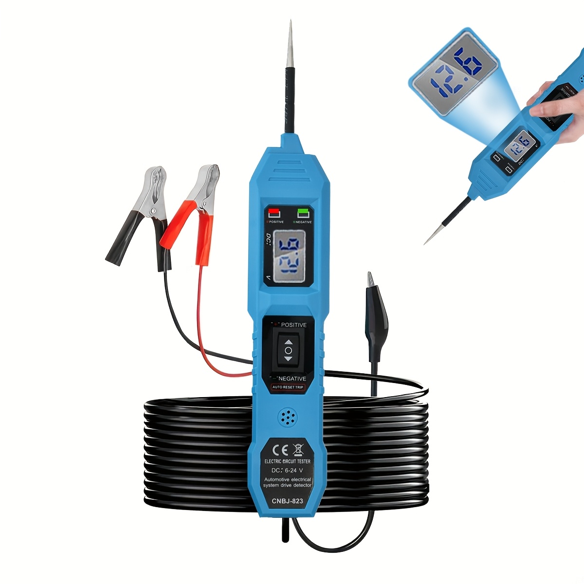 Power Supply Tester - Alat Uji Sirkuit Daya 6V-24V DC
