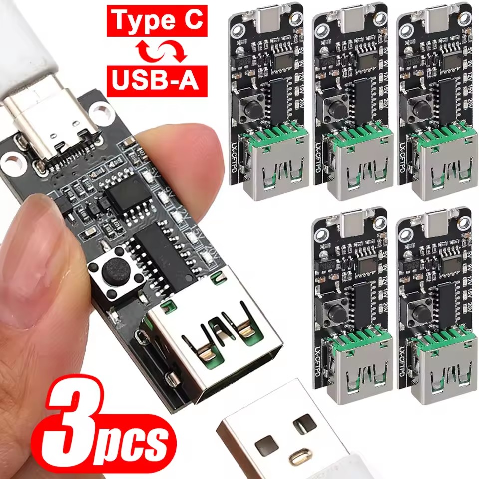 Modular Power Supply - 1-3 buah Modul Pemicu Daya USB-C
