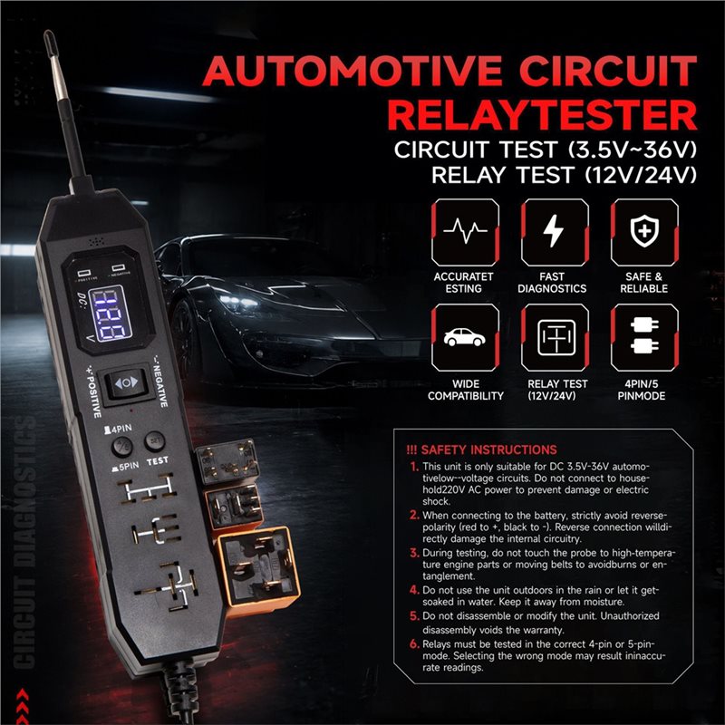 Alat Diagnostik untuk Sirkuit  - Power Supply Tester ulasan dan harga