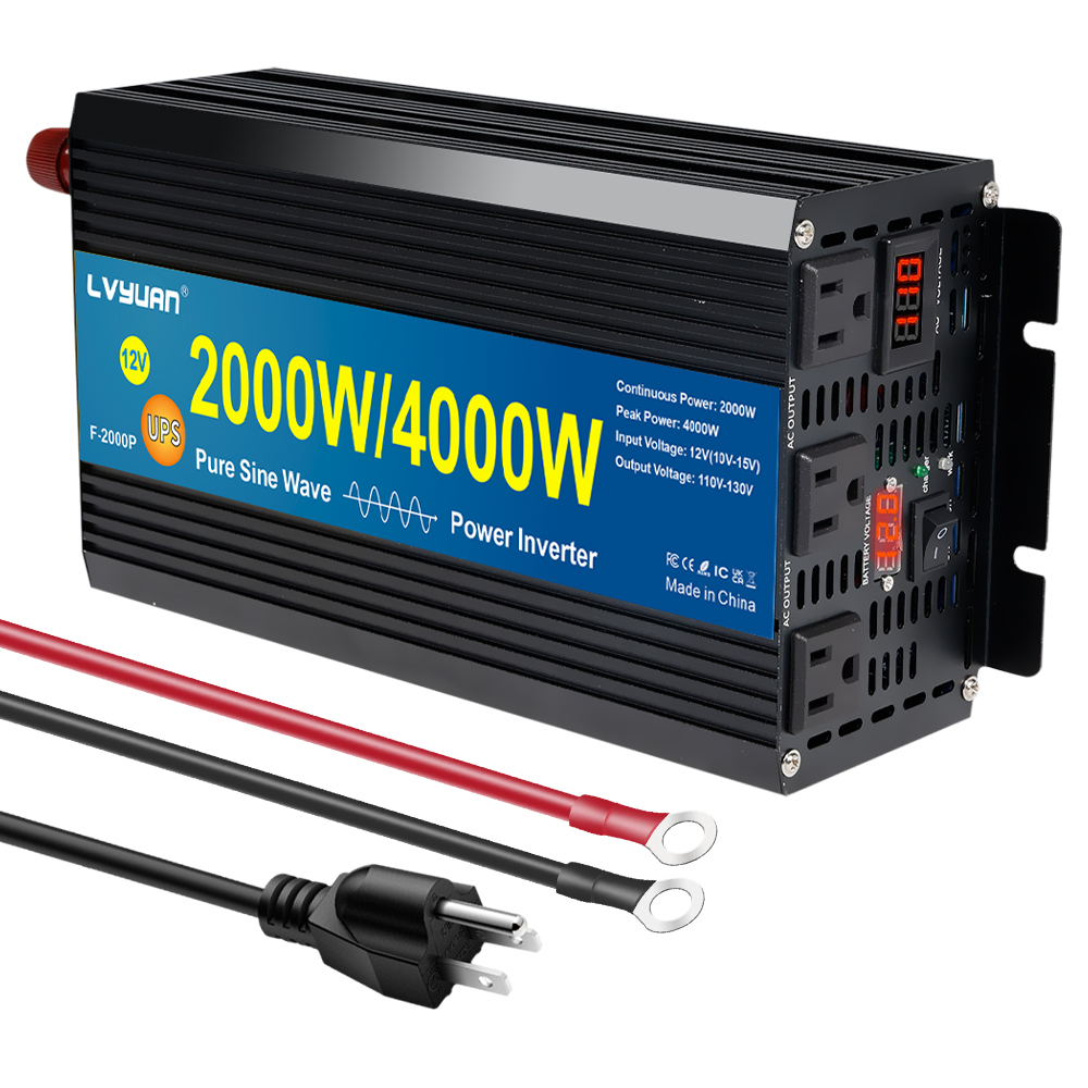 Inverter LVYUAN 1500W dengan F - Ac Power Supply ulasan dan harga