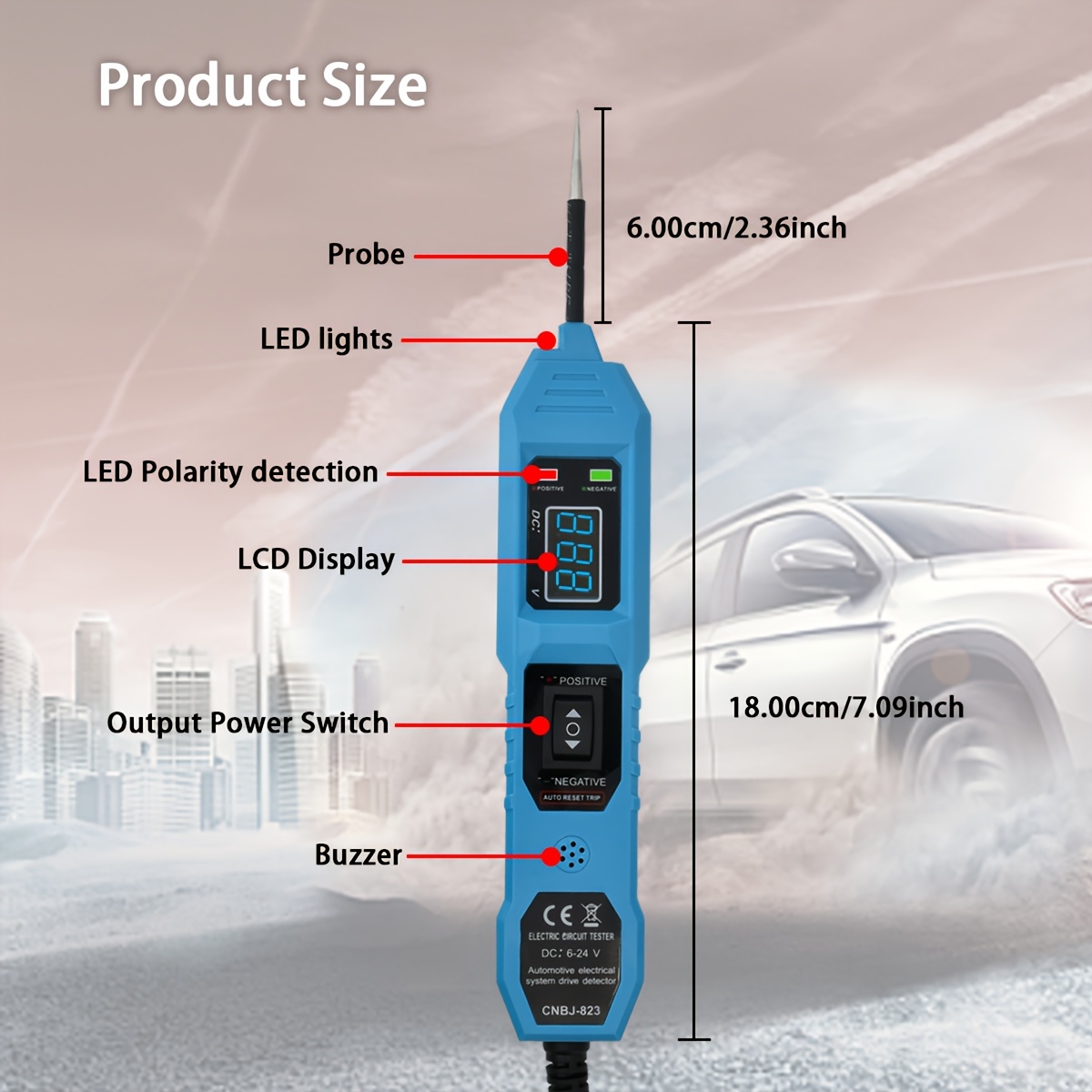 Alat Uji Sirkuit Daya 6V-24V D - Power Supply Tester ulasan dan harga