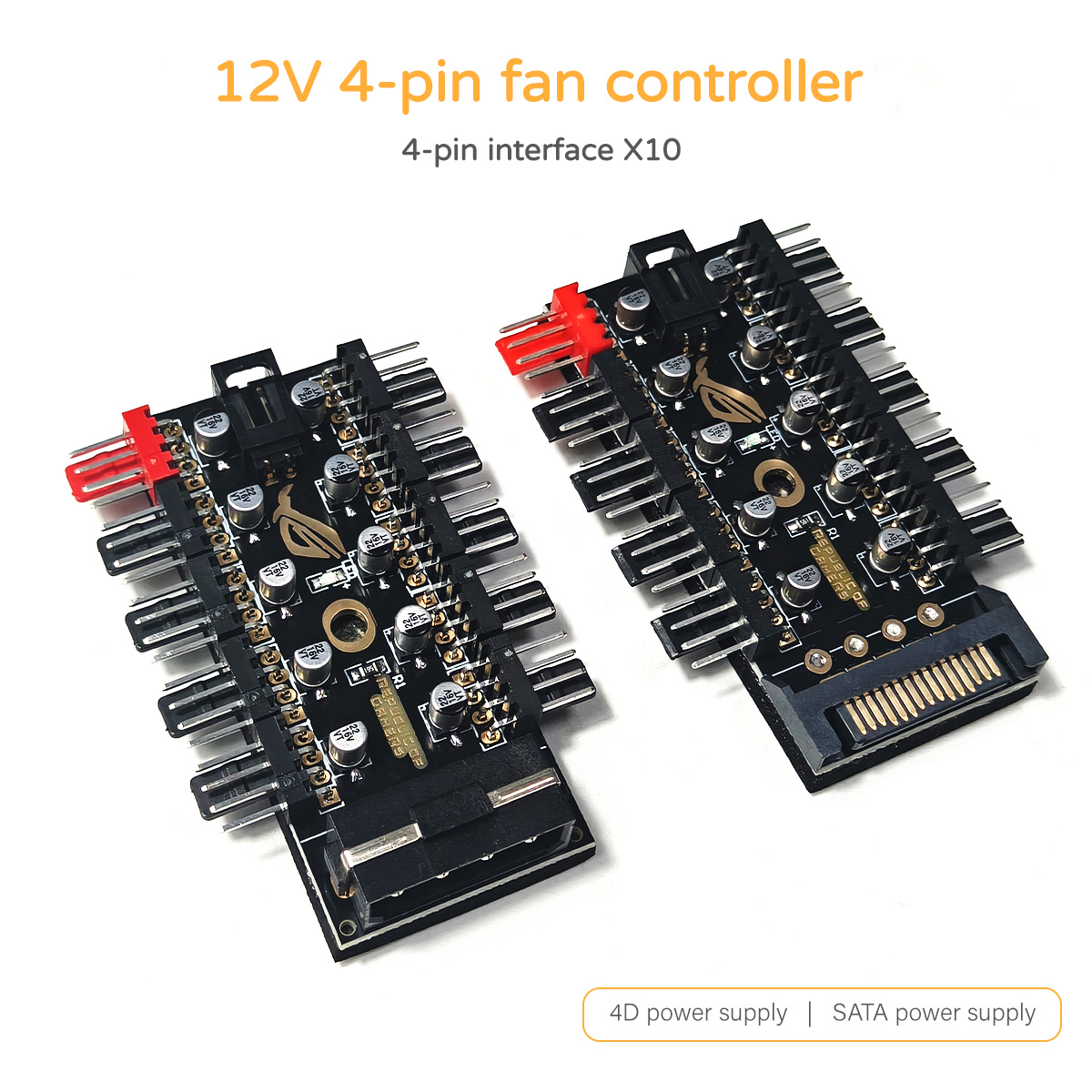 Hub Pengontrol Kipas PWM 12V 4 - Pc Power Supply ulasan dan harga