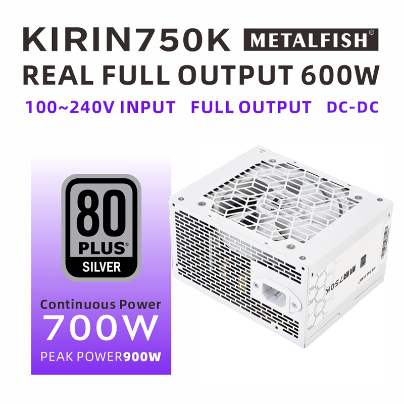METALFISH KIRIN750K Catu Daya  - Power Supply 750W ulasan dan harga