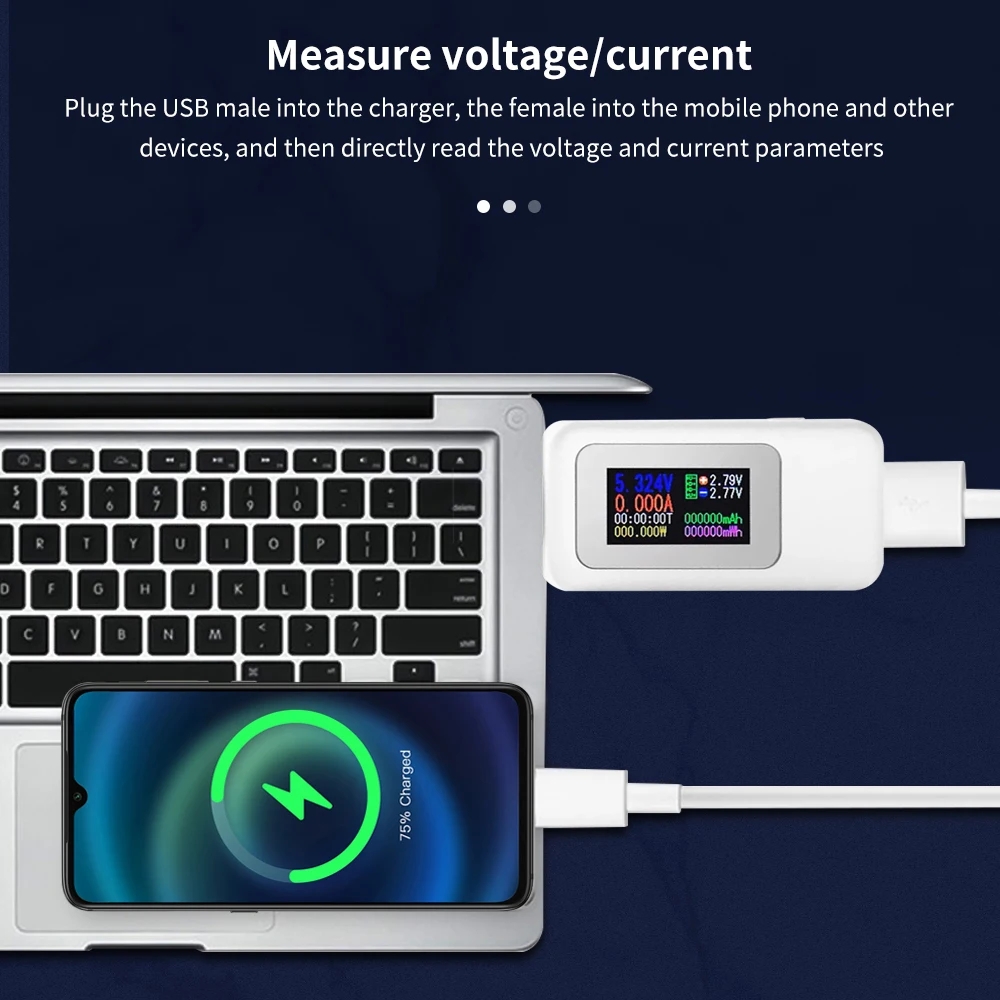 Pengukur voltase Digital, Ampe - Power Supply Tester ulasan dan harga