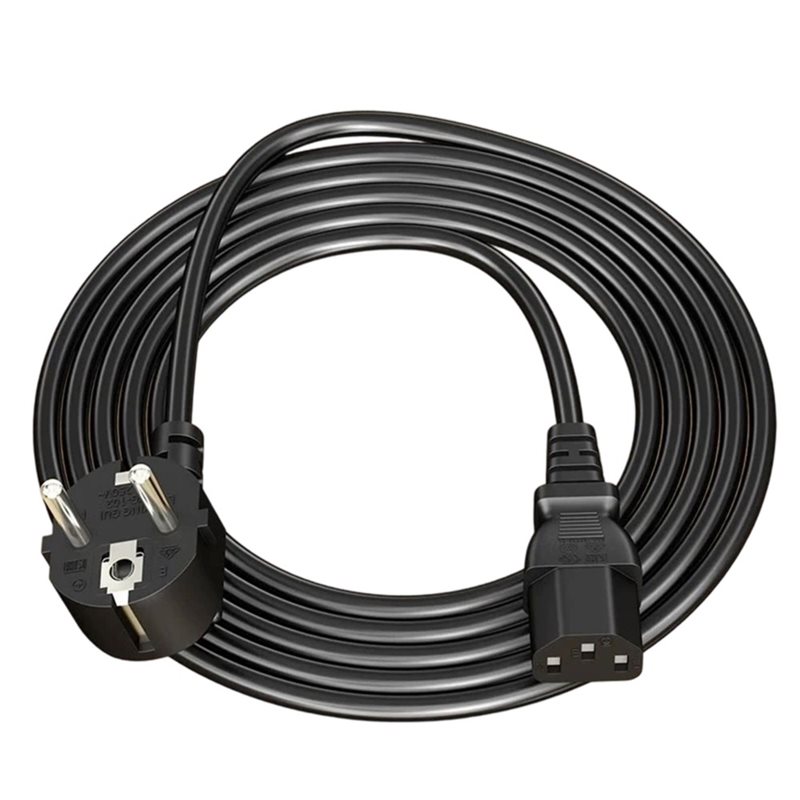 Kabel Catu Daya EU Plug C13 1. - Psu Computer ulasan dan harga