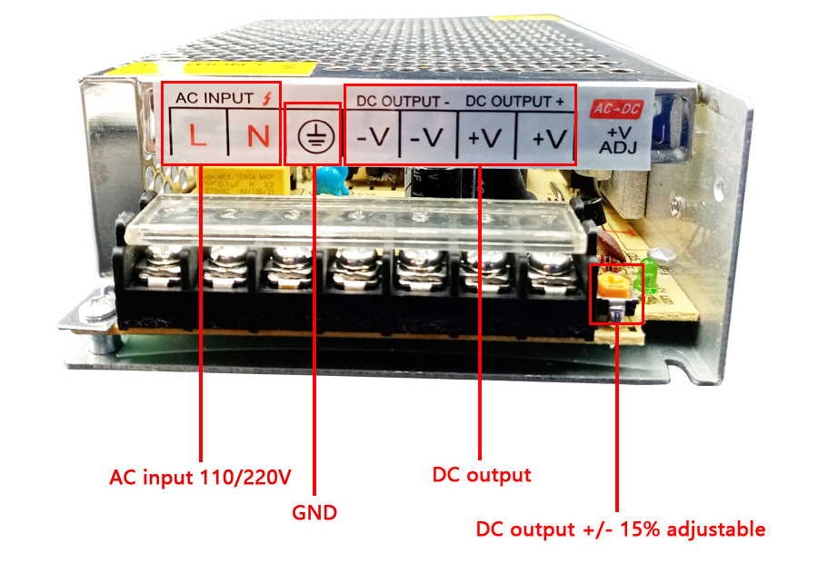 DC 5V 12V Catu Daya 24 V 36V S - Smps Power Supply ulasan dan harga
