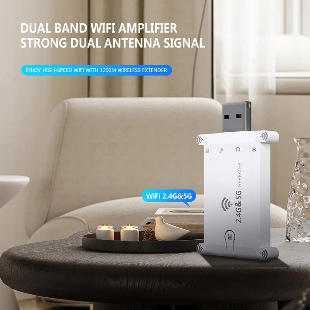 WiFi FIY 2.4G/5G Usb Wifi Repe - Server Power Supply ulasan dan harga